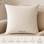 Navy Cabana Stripe Coastal Throw Pillow