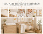 Watercolor Cloud Lovey Blanket