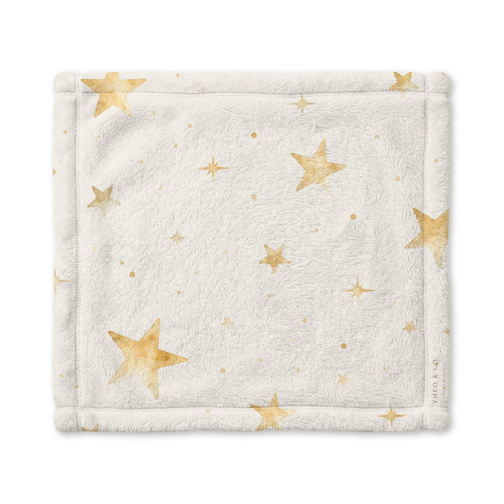 Watercolor Star Lovey Blanket
