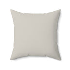 Neutral Gray Faux Suede Throw Pillow | Soft Decorative Accent Cushion | Minimalist Nursery Decor | Modern Home Pillow | Theo & Co.