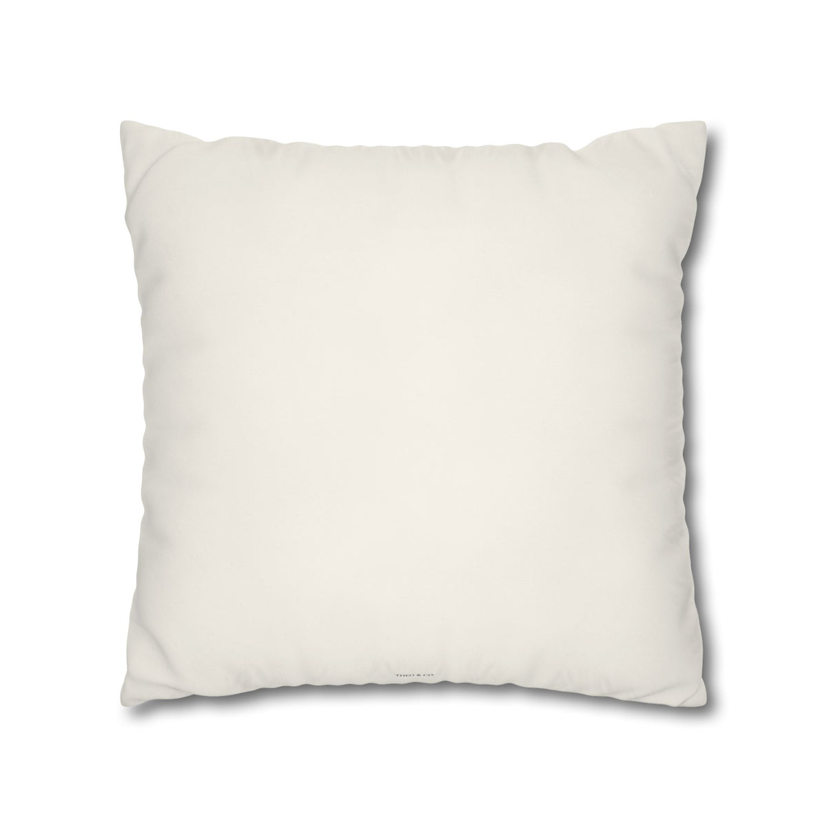 Letter B Pillow Cover — Cream