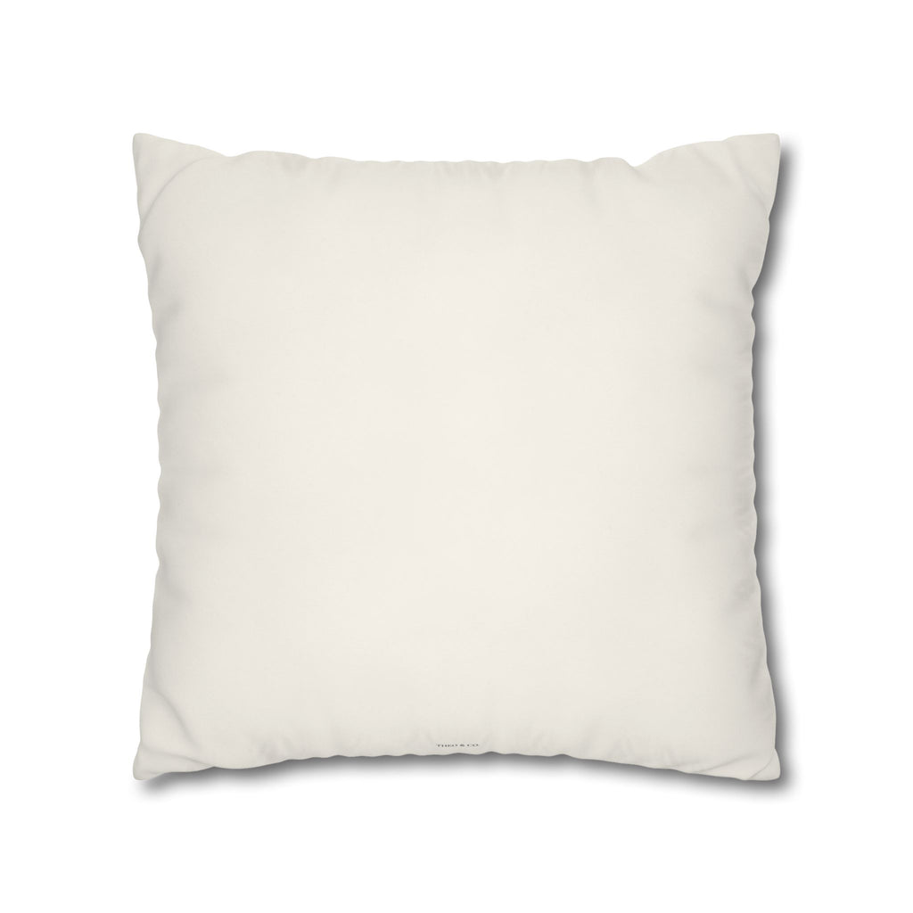 Letter C Pillow Cover — Cream