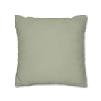 Letter C Pillow Cover — Sage Green