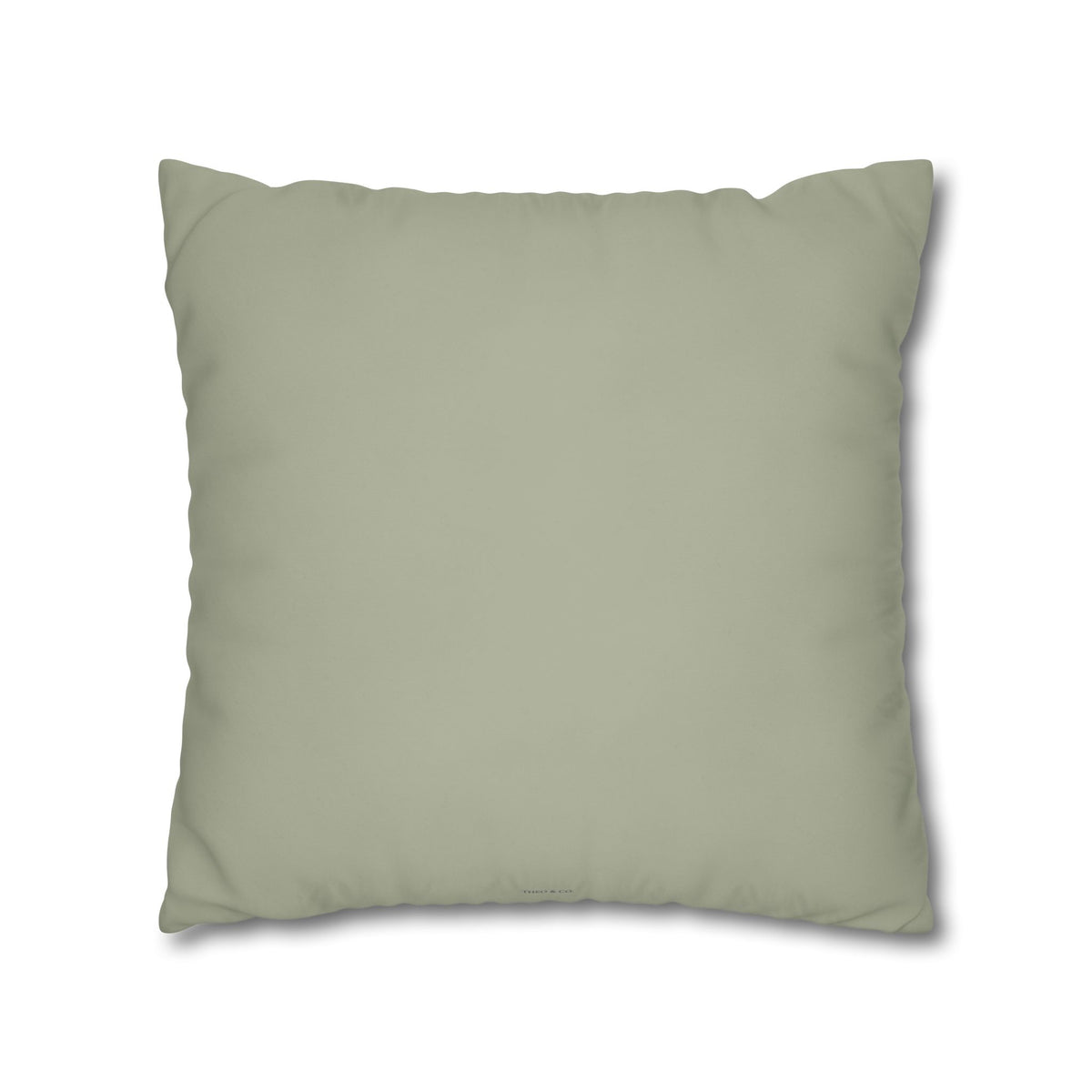 Letter A Pillow Cover — Sage Green