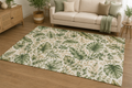 Safari Leaves Botanical Area Rug
