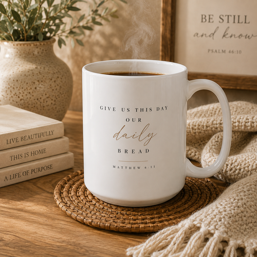 Matthew 6:11 Mug