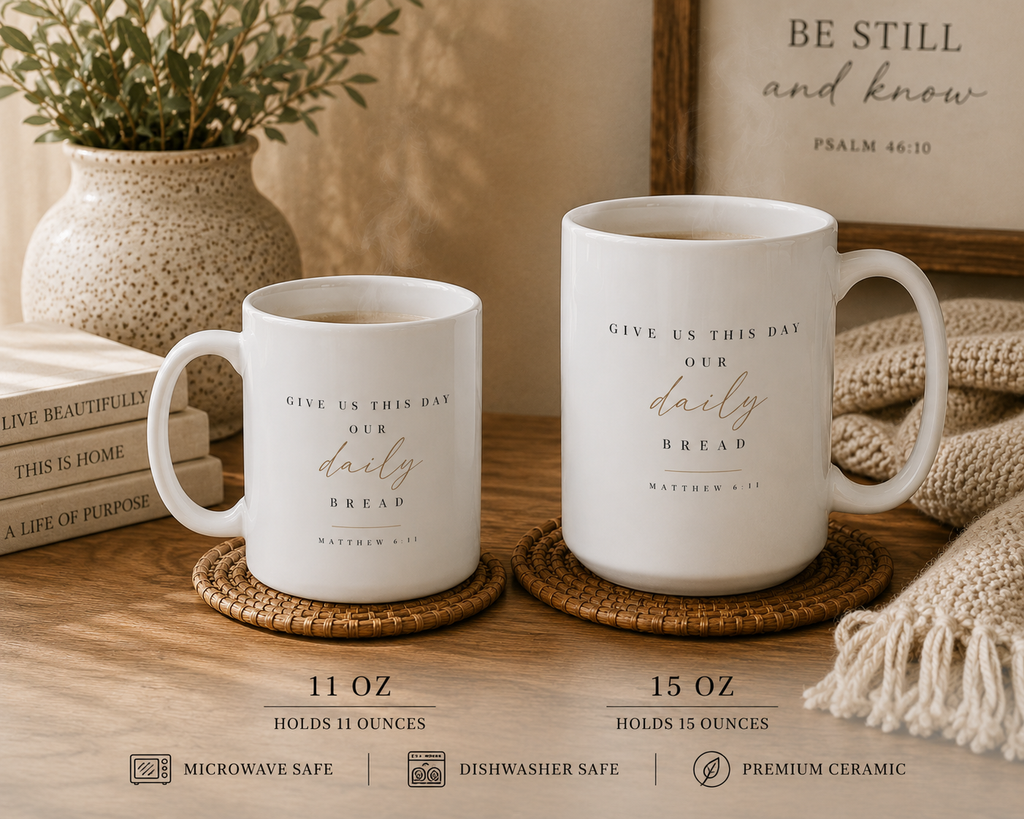 Matthew 6:11 Mug