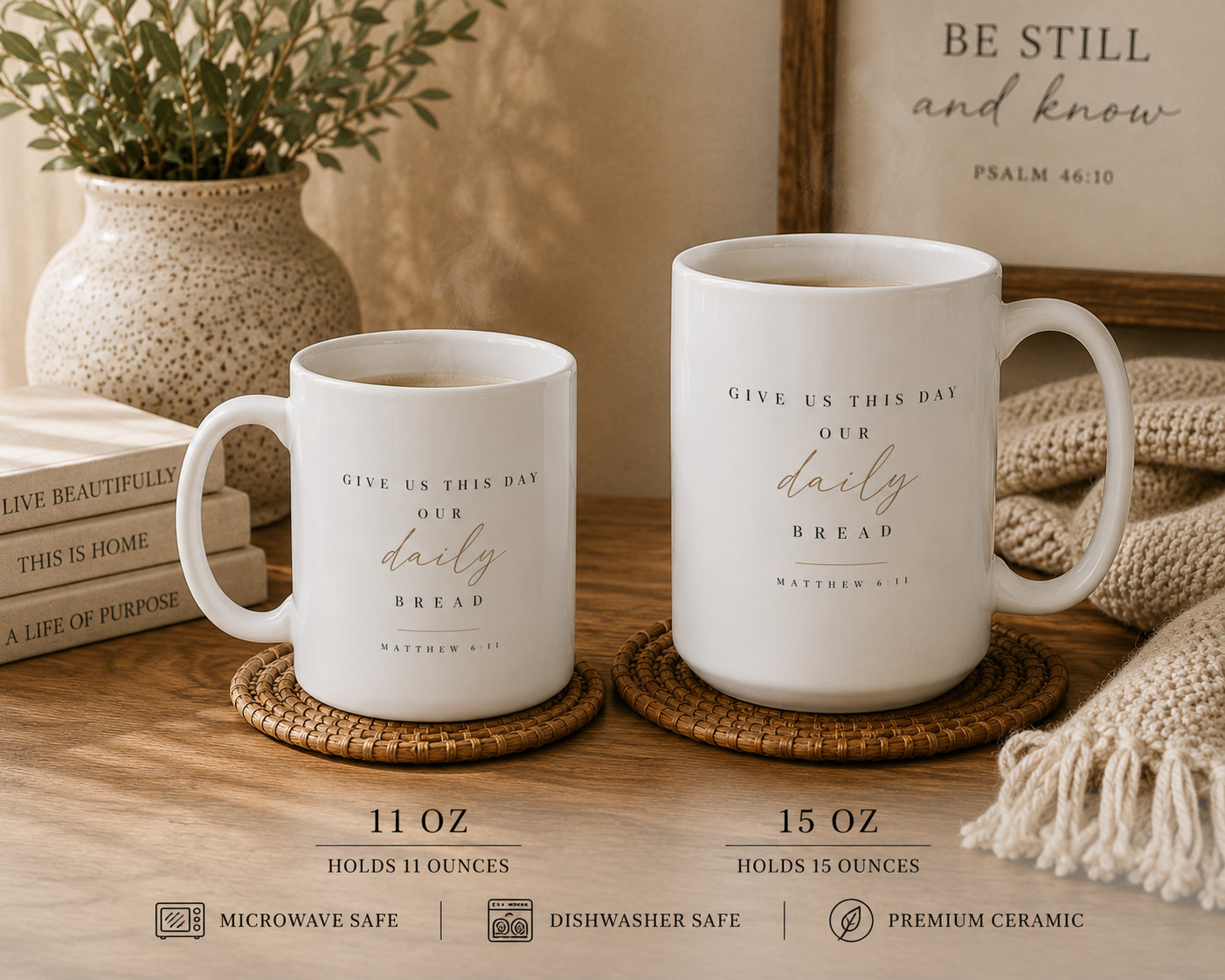 Matthew 6:11 Mug