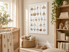 Christian Alphabet Framed Print