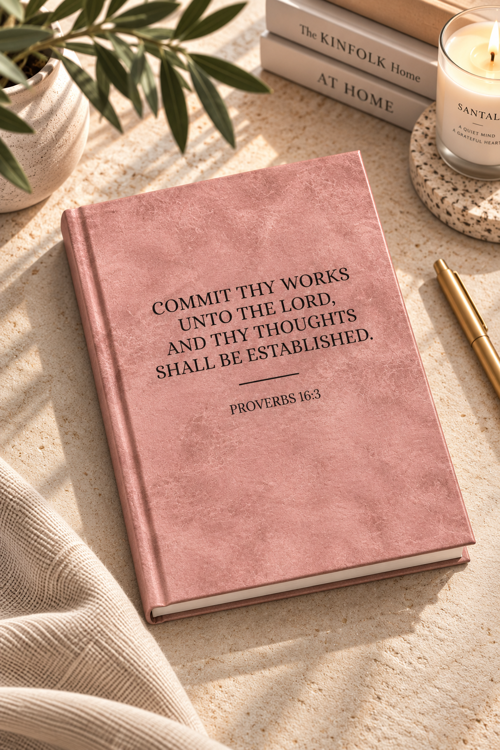 Commit journal in pink