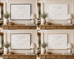 Matthew 6:33 Horizontal Framed Canvas