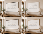 Proverbs 3:5-6 Horizontal Framed Canvas
