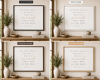 Jeremiah 29:13 Horizontal Framed Canvas