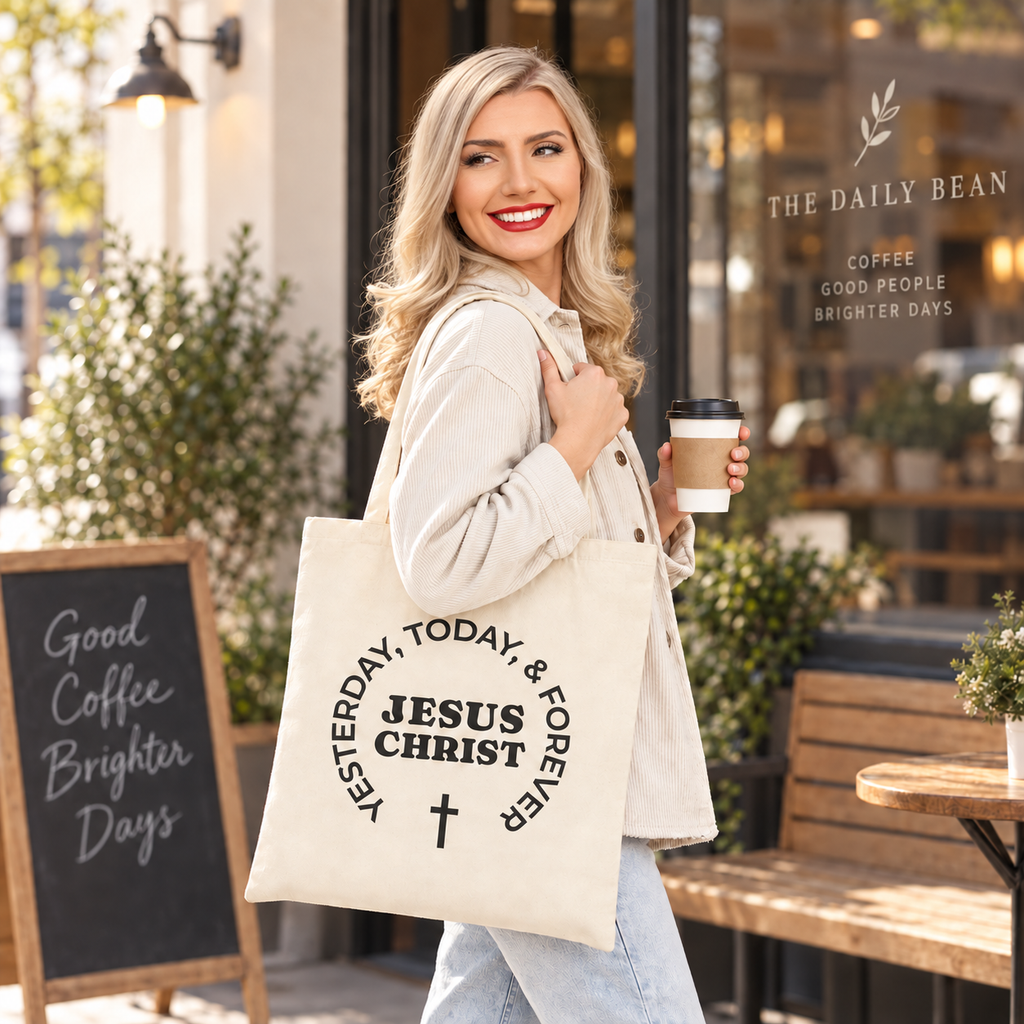 Yesterday, Today & Forever Canvas Tote