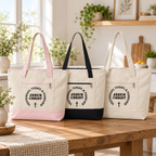 Yesterday, Today & Forever Zippered Tote