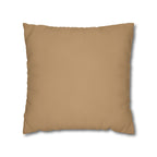 Brown pillow on a white background