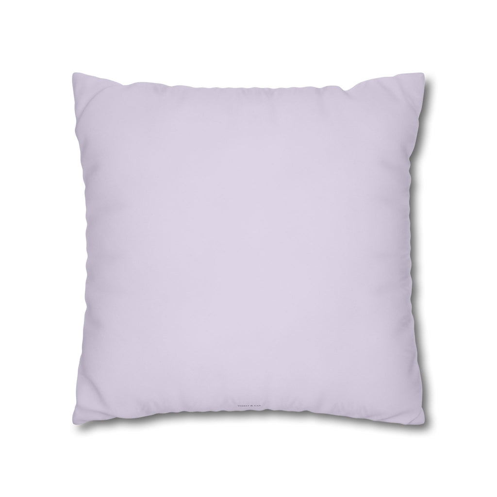 Letter C Pillow Cover — Purple