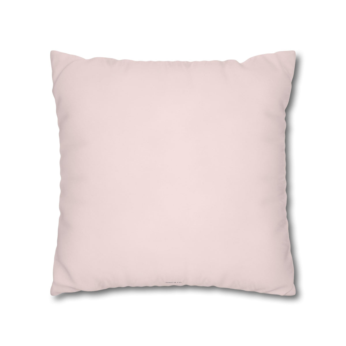 Letter C Pillow Cover — Pink