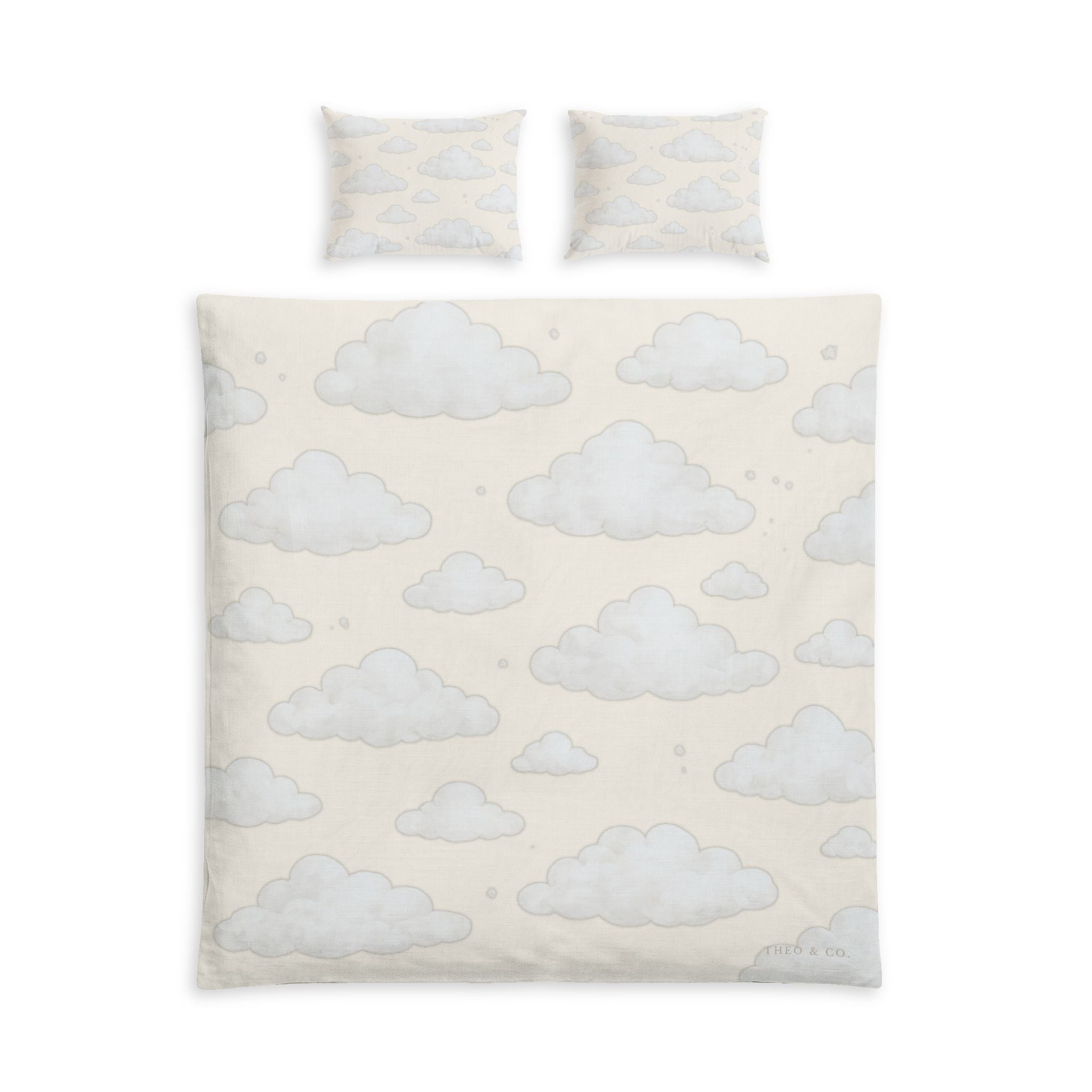 Cloudy Sky Duvet Cover & Sham Set