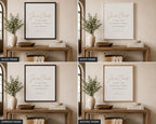 Hebrews 13:8 Framed Canvas