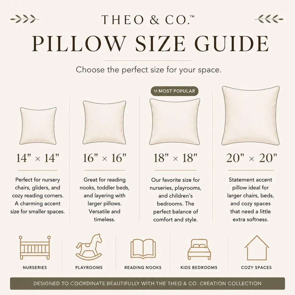Neutral Gray Faux Suede Throw Pillow | Soft Decorative Accent Cushion | Minimalist Nursery Decor | Modern Home Pillow | Theo & Co.